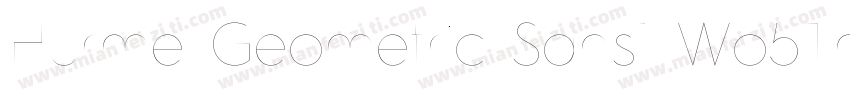 Hurme Geometric Sans1 Wo5Thobl字体转换